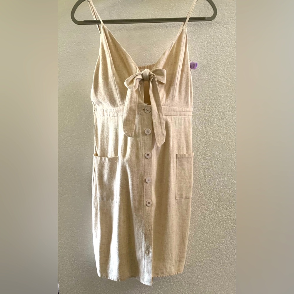 Everly linen M Sun dress